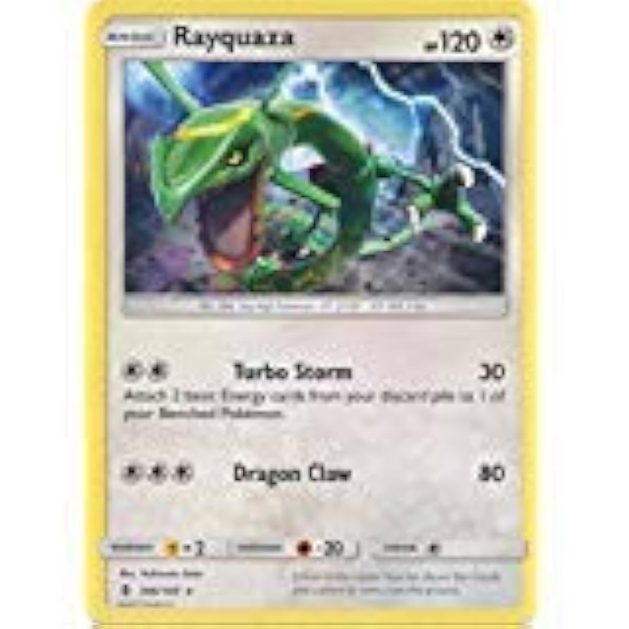 Amazon.com: Pokemon Rayquaza - 106/145 - Rare - Sun & Moon